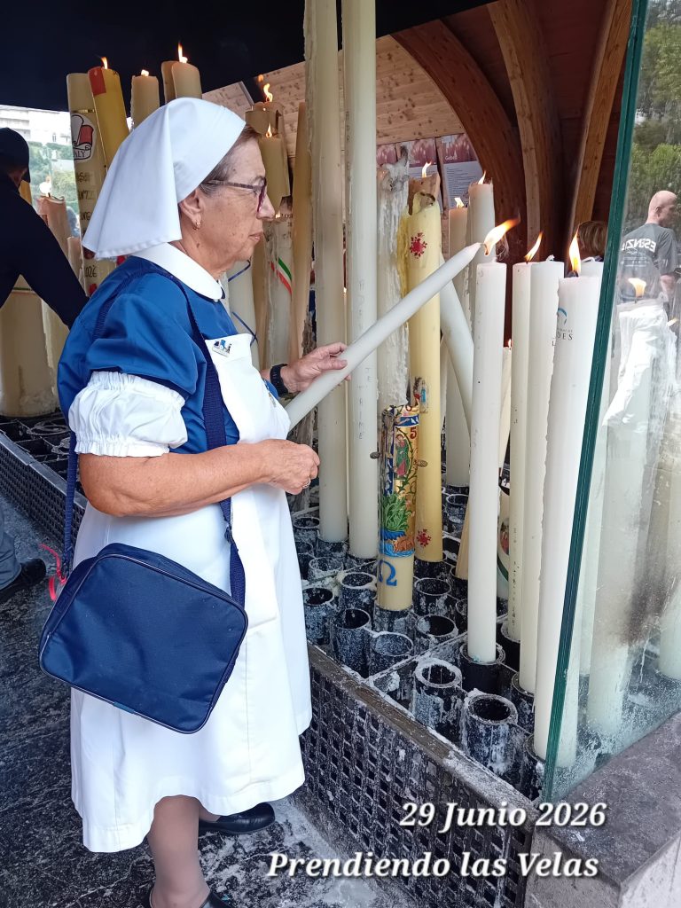 Prendiendo las velas